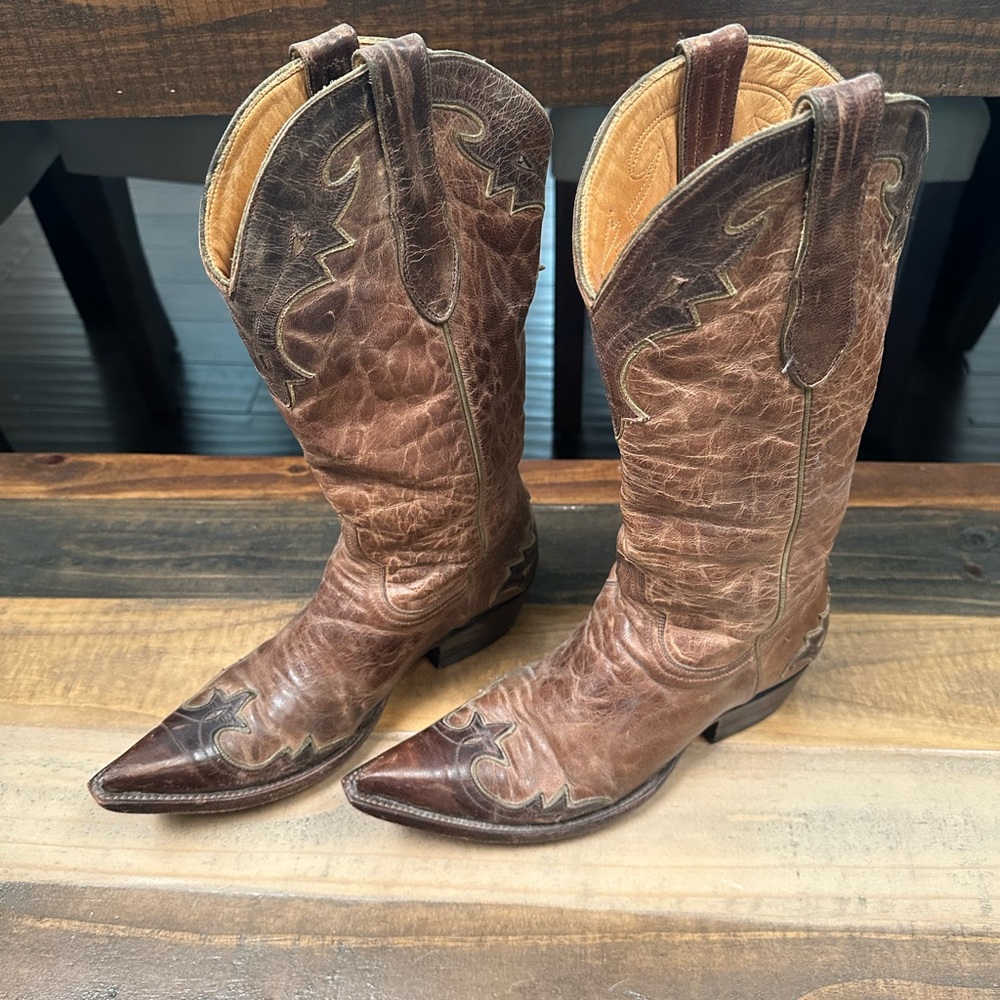 Old Gringo Distressed Brown Western Boots